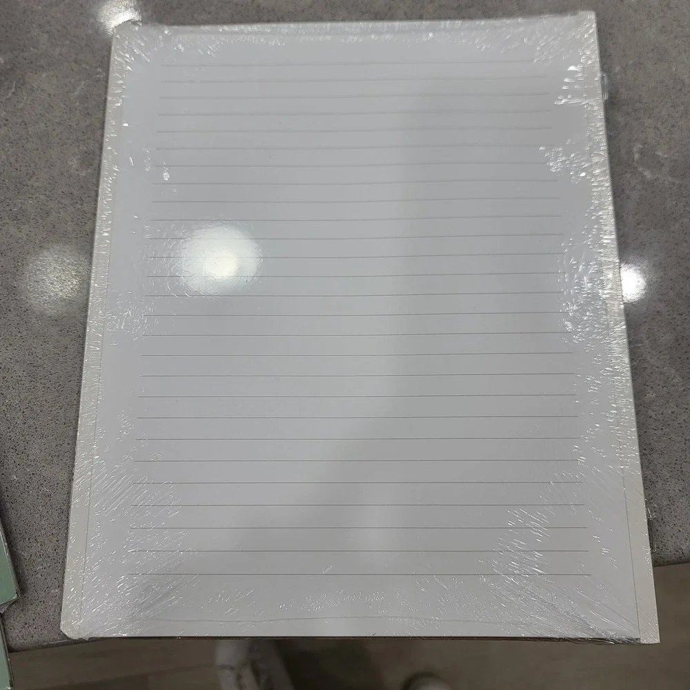 Creative Memories 8 1/2 x 11 White Ruled Refill Pages Scrapbook 2000